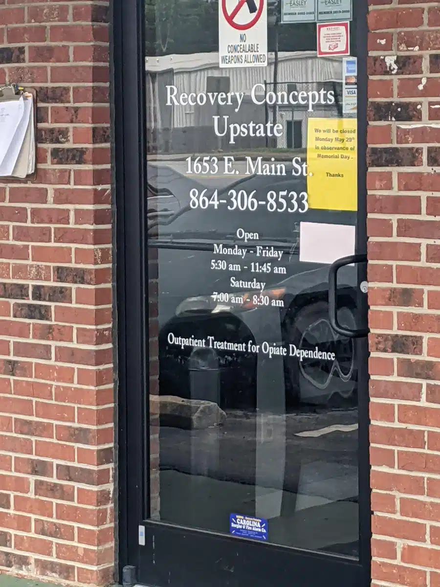 Recovery Concepts of Carolina Upstate